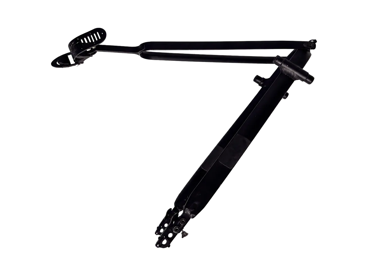 Freigestelltes Tailfin Alloy Rack mit Schnellverschluss zur Miete